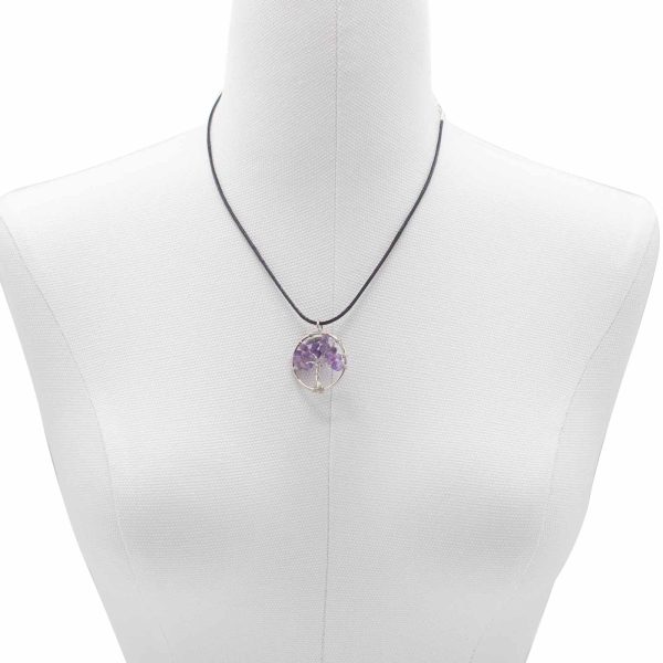 Tree of Life Pendant - Amethyst - Image 4