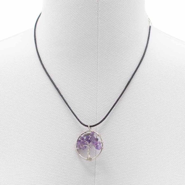 Tree of Life Pendant - Amethyst - Image 3