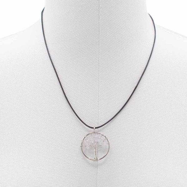 Tree of Life Pendant - Rock Crystal - Image 3