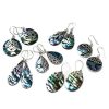 Shell & Silver Earrings - Abalone - Image 3