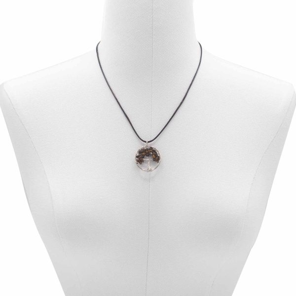 Tree of Life Pendant - Tiger Eye - Image 2