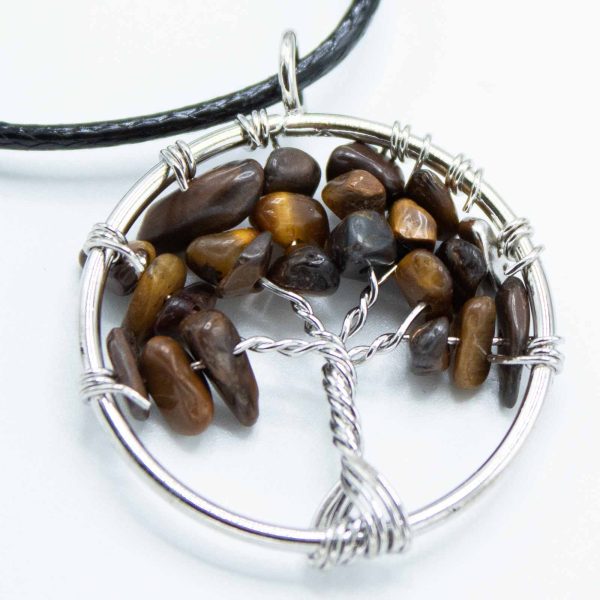 Tree of Life Pendant - Tiger Eye - Image 4